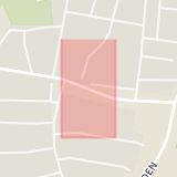 Karta som med röd fyrkant ramar in Altona, Violvägen, Laholm, Hallands län