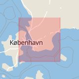 Karta som med röd fyrkant ramar in Skåne län