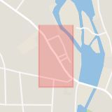 Karta som med röd fyrkant ramar in Ingelstad, Växjö, Kronobergs län