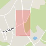 Karta som med röd fyrkant ramar in Norrhult, Uppvidinge, Kronobergs län