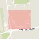Karta som med röd fyrkant ramar in Stens Väg, Vetlanda, Grännavägen, Huskvarna, Jönköpings län