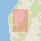 Karta som med röd fyrkant ramar in Österväg, Gotlands län