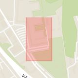 Karta som med röd fyrkant ramar in Göteborg, Gamlestadstorget, Munspelsgatan, Skövde, Lövängsvägen, Västra Götalands län
