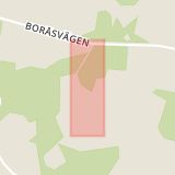 Karta som med röd fyrkant ramar in Mölnlycke, Platåvägen, Härryda, Västra Götalands län