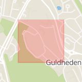 Karta som med röd fyrkant ramar in Göteborg, Doktor Saléns Gata, Mellerud, Åsensbruk, Västra Götalands län