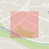 Karta som med röd fyrkant ramar in Söderforsgatan, Borås, Västra Götalands län