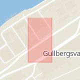 Karta som med röd fyrkant ramar in Trollhättegatan, Torsgatan, Göteborg, Västra Götalands län