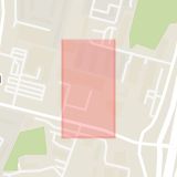 Karta som med röd fyrkant ramar in Skälltorp, Bäckebolslyckan, Lisa Sass Gata, Bäckebolsängen, Göteborg, Västra Götalands län