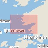 Karta som med röd fyrkant ramar in Kovikshamn, Kungälv, Västra Götalands län