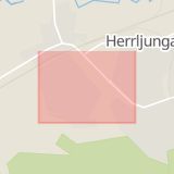 Karta som med röd fyrkant ramar in Falköping, Skövdevägen, Göteborg, Mandolingatan, Lövgärdet, Herrljunga, Horsbyvägen, Linnéplatsen, Älvsborg, Västra Götalands län
