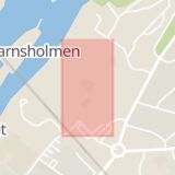 Karta som med röd fyrkant ramar in Trollhättan, Folkets Park, Kungsportsvägen, Partille, Parallellvägen, Ulricehamn, Västra Götalands län