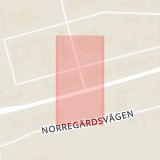 Karta som med röd fyrkant ramar in Hasslum, Mariesjö, Skövde, Västra Götalands län