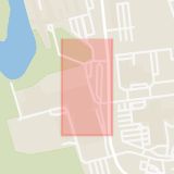 Karta som med röd fyrkant ramar in Stångebro, Ottargatan, Linköping, Östergötlands län