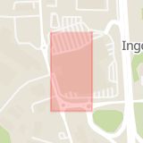 Karta som med röd fyrkant ramar in Ingelstad, Koppargatan, Järngatan, Norrköping, Östergötlands län