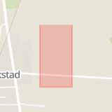 Karta som med röd fyrkant ramar in Erikstad, Mellerud, Västra Götalands län