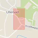 Karta som med röd fyrkant ramar in Kungälv, Kongahällavägen, Mariestad, Ullervad, Åmål, Västra Götalands län
