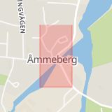 Karta som med röd fyrkant ramar in Örebro, Varberga, Karlskoga, Karlberg, Askersund, Åmmeberg, Örebro län