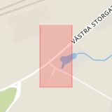 Karta som med röd fyrkant ramar in Tomta, Östansjö, Hallsberg, Örebro län