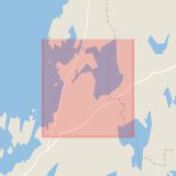 Karta som med röd fyrkant ramar in Gullspång, Västra Götalands län