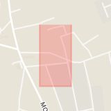 Karta som med röd fyrkant ramar in Mosås, Örebro, Örebro län