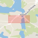 Karta som med röd fyrkant ramar in Fittja, Botkyrkaleden, Botkyrka, Stockholms län