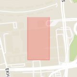 Karta som med röd fyrkant ramar in Skärholmens Centrum, Stockholm, Stockholms län