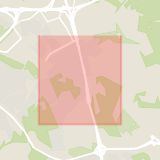 Karta som med röd fyrkant ramar in Gamla Enskede, Stockholms län