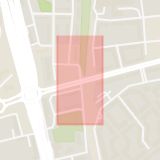 Karta som med röd fyrkant ramar in Johanneshov, Sofielundsplan, Sofielundsvägen, Stockholm, Stockholms län