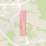 Karta som med röd fyrkant ramar in Nynäsvägen, Gamla Enskede, Stockholms län