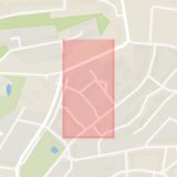 Karta som med röd fyrkant ramar in Midsommarkransen, Vårgatan, Stockholm, Stockholms län