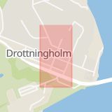 Karta som med röd fyrkant ramar in Åkersbergavägen, Malmbacken, Stockholm, Stockholms län