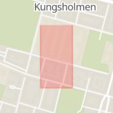 Karta som med röd fyrkant ramar in Kronoberg, Stockholm, Stockholms län