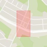 Karta som med röd fyrkant ramar in Bromma, Ängbyplan, Stockholm, Stockholms län