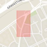 Karta som med röd fyrkant ramar in Sankt Eriksgatan, Västmannagatan, Stockholm, Stockholms län