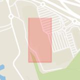 Karta som med röd fyrkant ramar in Bergvik, Karlstad, Värmlands län