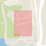 Karta som med röd fyrkant ramar in Mörbylund, Danderyd, Stockholms län