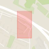 Karta som med röd fyrkant ramar in Rinkeby, Hyppingeplan, Lillbybacken, Stockholm, Stockholms län