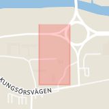 Karta som med röd fyrkant ramar in Arboga, Marieberg, Örebro, Västmanlands län
