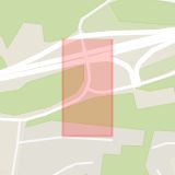 Karta som med röd fyrkant ramar in Alster, Karlstad, Värmlands län
