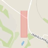 Karta som med röd fyrkant ramar in Datavägen, Barkarby, Järfälla, Stockholms län
