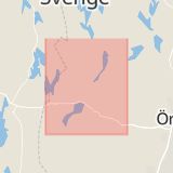 Karta som med röd fyrkant ramar in Timsbron, Karlskoga, Örebro län