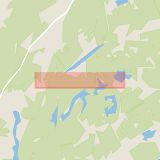 Karta som med röd fyrkant ramar in Brottby, Rumsättravägen, Vallentuna, Stockholms län