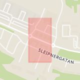 Karta som med röd fyrkant ramar in Valsta, Sigtuna, Stockholms län