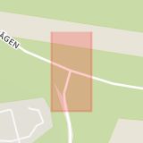 Karta som med röd fyrkant ramar in Nyängsleden, Returvägen, Västerås, Västmanlands län