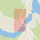 Karta som med röd fyrkant ramar in Åmotfors, Eda, Värmlands län