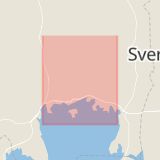 Karta som med röd fyrkant ramar in Karlstads Kommun, Karlstad, Värmlands län