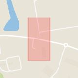 Karta som med röd fyrkant ramar in Kumla, Bärbyleden, Uppsala, Uppsala län