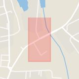 Karta som med röd fyrkant ramar in Älmsta, Sigtuna, Stockholms län