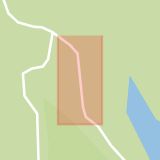 Karta som med röd fyrkant ramar in Klockargården, Sunne, Värmlands län