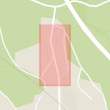 Karta som med röd fyrkant ramar in Brovallen, Avesta, Dalarnas län